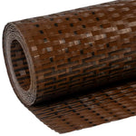 Barna és fekete polyrattan erkélyparaván 1000x100 cm 7