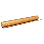 Világosbarna polyrattan erkélyparaván 300x90 cm 5