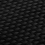 Fekete polyrattan erkélyparaván 400x80 cm 6
