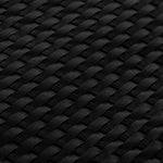 Fekete polyrattan erkélyparaván 1000x100 cm 6