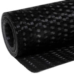 Fekete polyrattan erkélyparaván 1000x100 cm 7