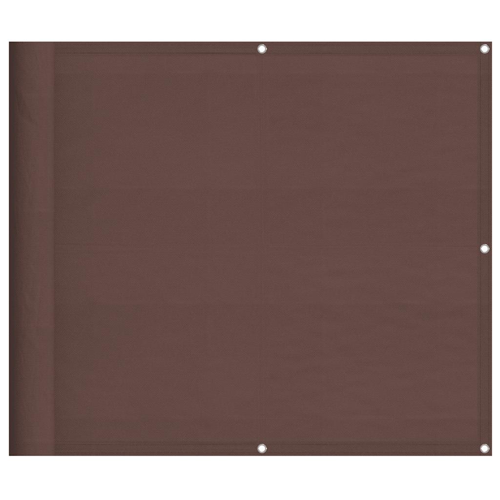 Barna 100% oxford poliészter erkélyparaván 90 x 800 cm 2