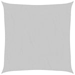 Világosszürke 100% poliészter oxford szövet napvitorla 6x6 m 2