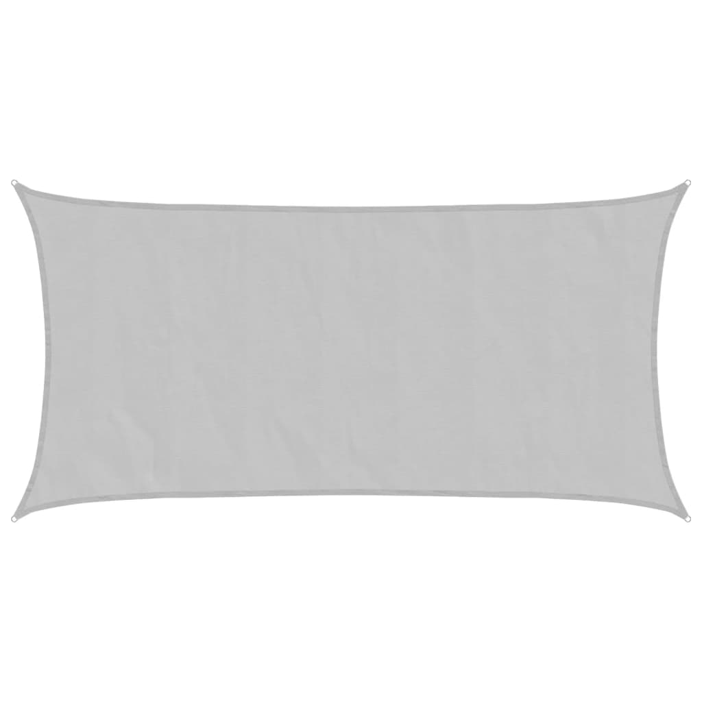 Világosszürke 100% poliészter oxford szövet napvitorla 4,5x2,5m 2