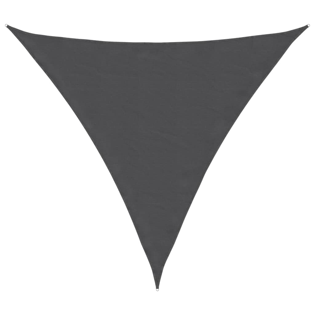 Antracitszürke 100% poliészter oxford szövet napvitorla 2x2x2 m 2