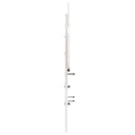 Fehér tömör fenyőfa fejtámla 160 cm 5