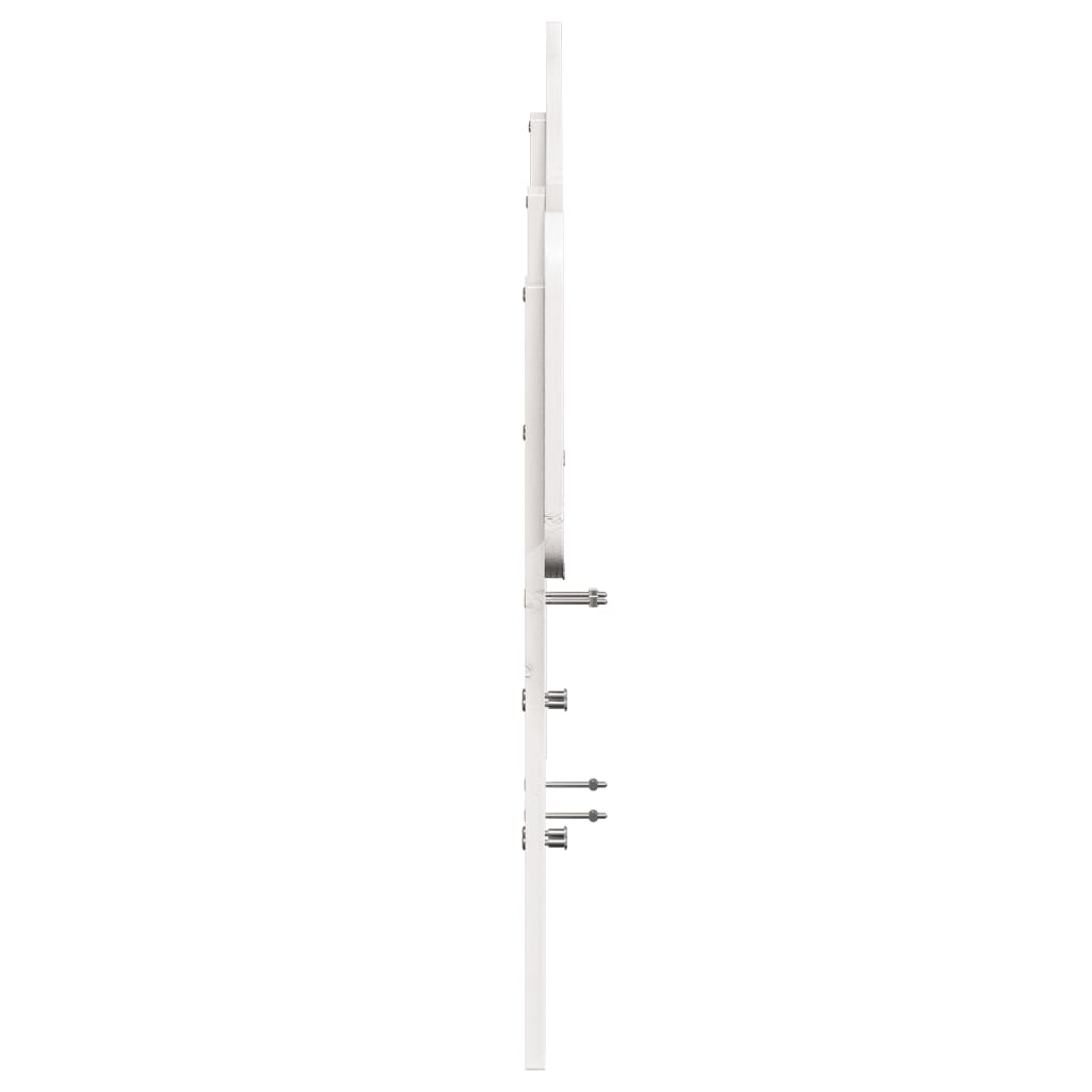 Fehér tömör fenyőfa fejtámla 160 cm 5