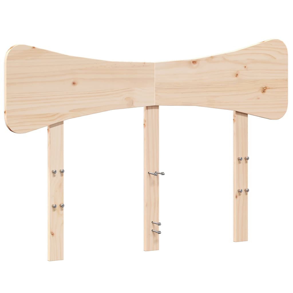 Tömör fenyőfa fejtámla 120 cm 2
