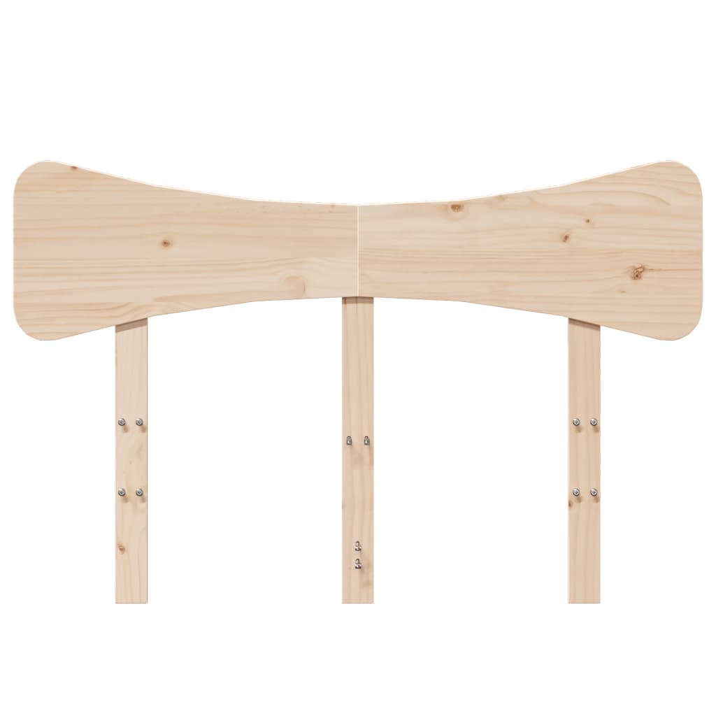 Tömör fenyőfa fejtámla 120 cm 4