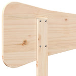 Tömör fenyőfa fejtámla 120 cm 7