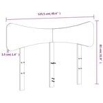 Tömör fenyőfa fejtámla 120 cm 9