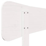 Fehér tömör fenyőfa fejtámla 75 cm 7