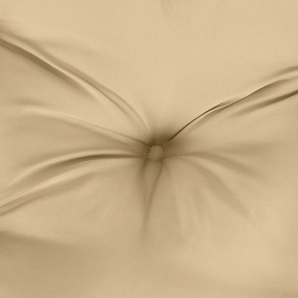 6 db melange bézs szövet magas háttámlájú székpárna 120x50x7 cm 8