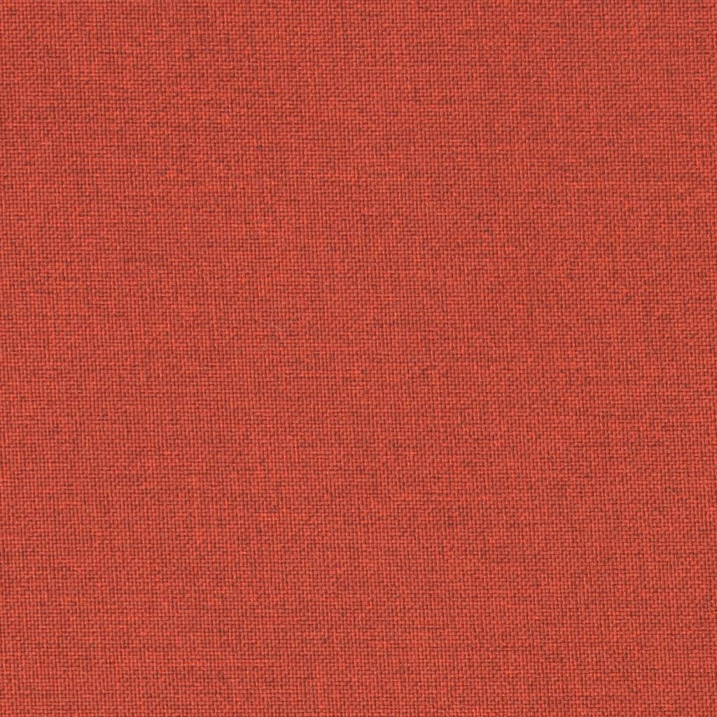 6 db melange piros szövet magas háttámlájú székpárna 120x50x4cm 10