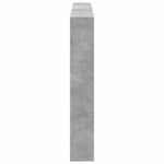 Betonszürke áthidalószekrény LED-világítással 160 x 17 x 102 cm 7