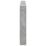 Betonszürke áthidalószekrény LED-világítással 220 x 17 x 102 cm 7