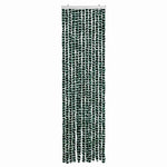 Zöld és fehér zsenília rovarfüggöny 56 x 200 cm 3