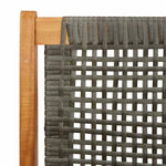 Kerti bútor 2 pcs Szürke 67 x 78 x 73 cm Tömör Akácfa 9