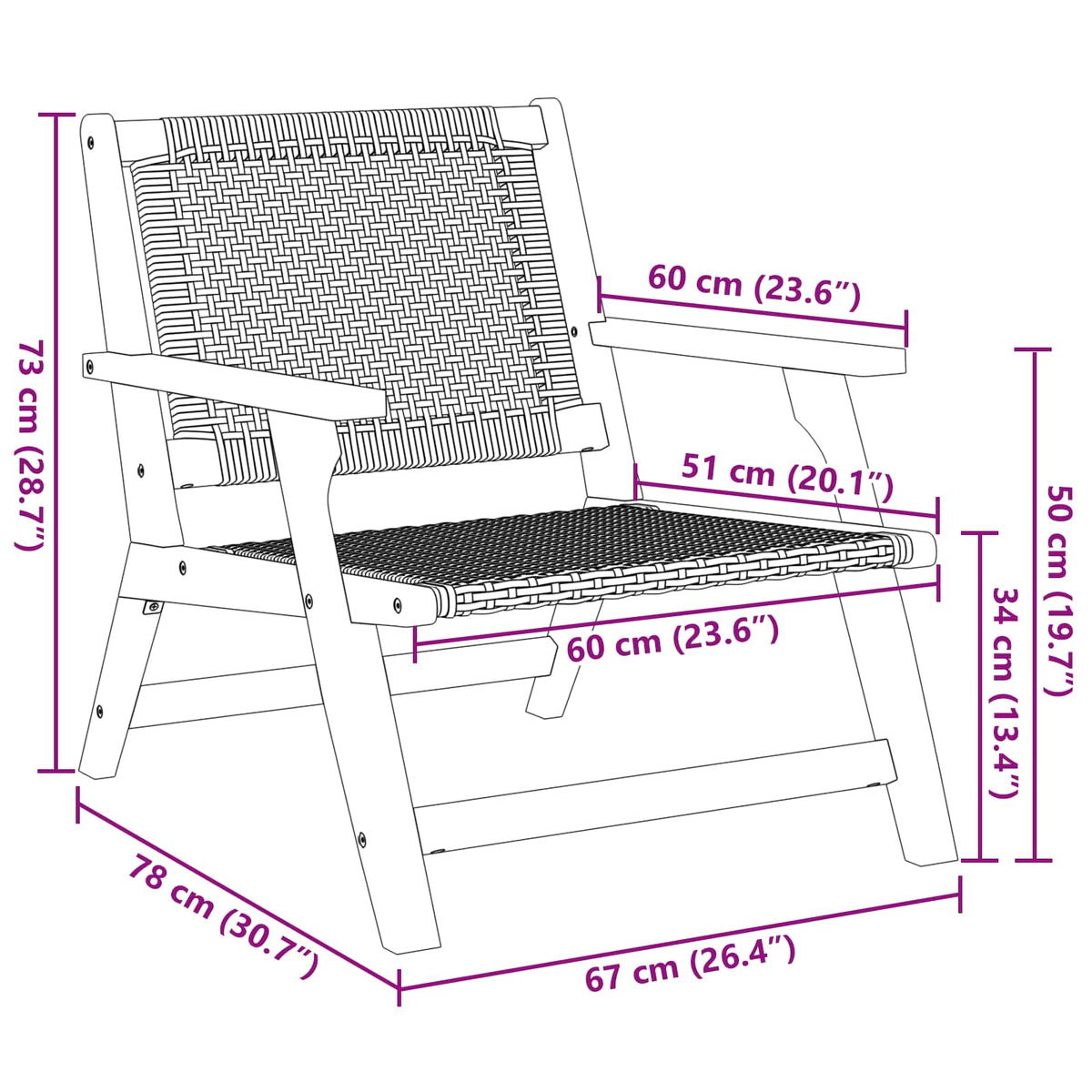 Kerti bútor 2 pcs Szürke 67 x 78 x 73 cm Tömör Akácfa 11