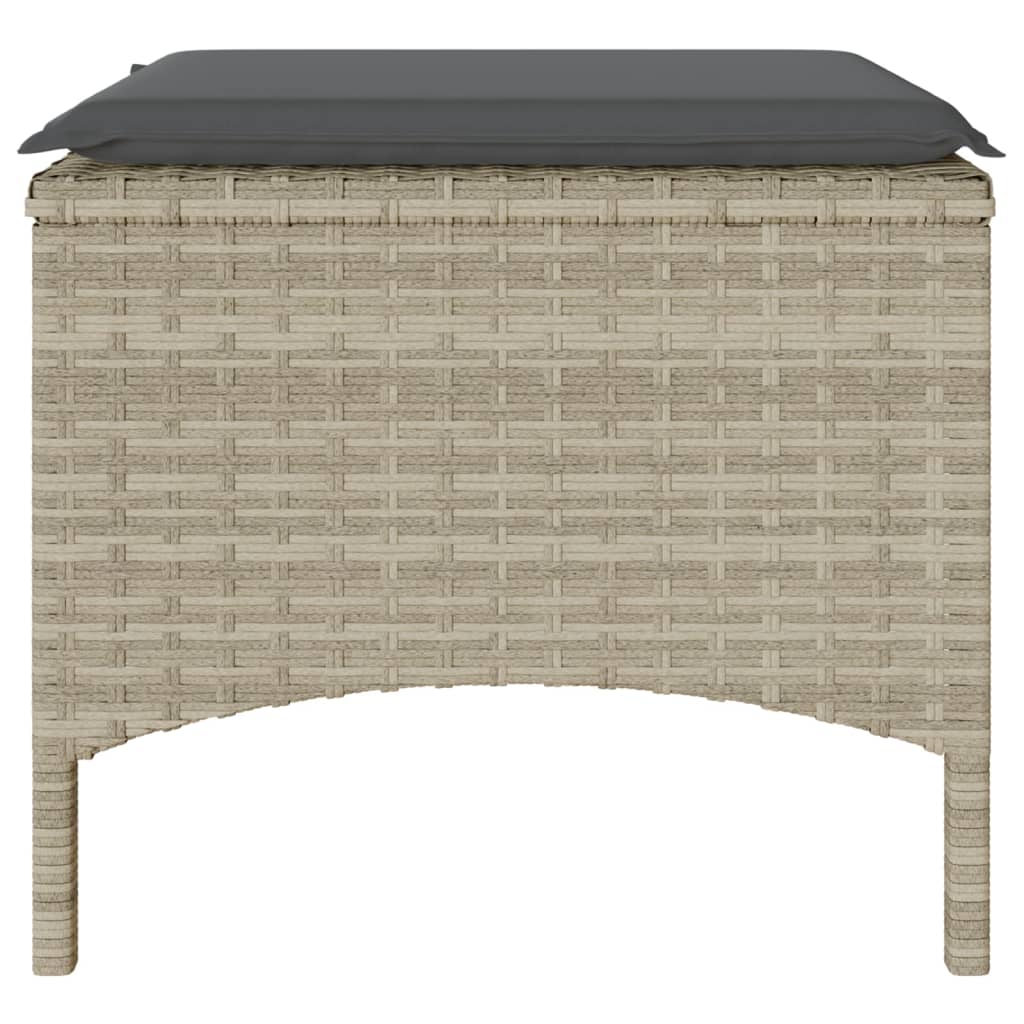 2 személyes szürke polyrattan kerti kanapé asztallal/székkel 9