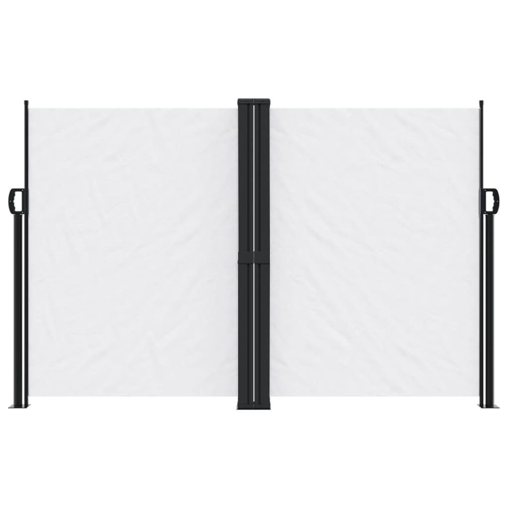 Fehér behúzható oldalsó napellenző 160x1000 cm 3