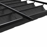 Pavilon 400 x 300 x 200 cm Antracitszürke Poliészter 7