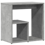 2 db betonszürke szerelt fa kisasztal 50x30x50 cm 5