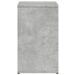 2 db betonszürke szerelt fa kisasztal 50x30x50 cm 7