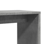 2 db betonszürke szerelt fa kisasztal 50x30x50 cm 9