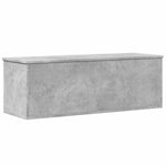 Betonszürke szerelt fa tárolóláda 102 x 35 x 35 cm 6