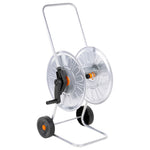 Acél kerekes tömlődob 60 m 1/2" tömlőhöz