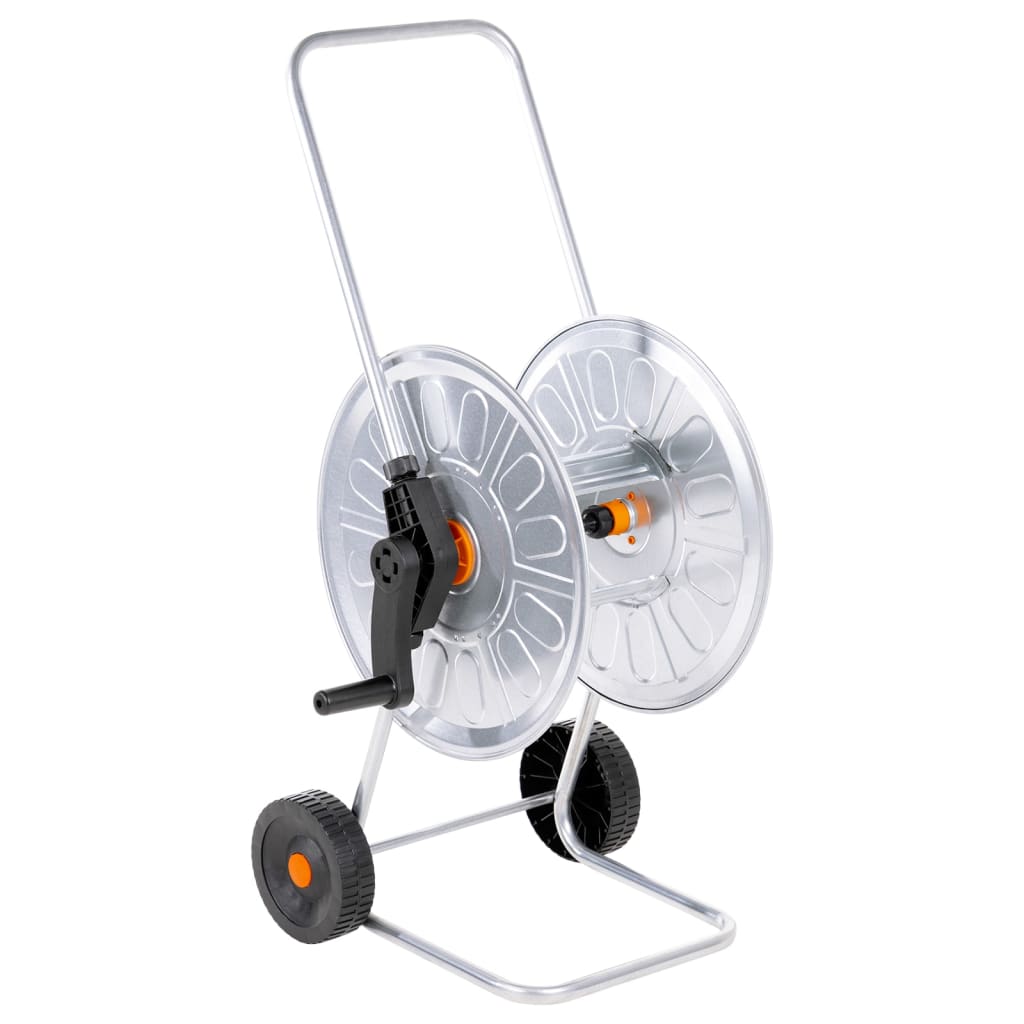Acél kerekes tömlődob 60 m 1/2" tömlőhöz