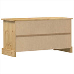 Corona tömör fenyőfa TV-szekrény 100 x 40 x 52 cm 6
