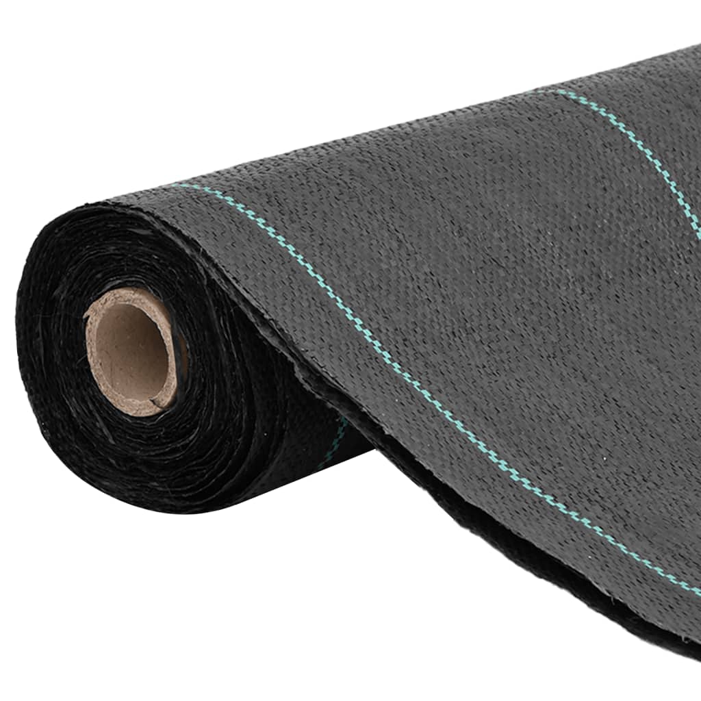 Fekete PP talajtakaró membrán 0,5x25 m 2