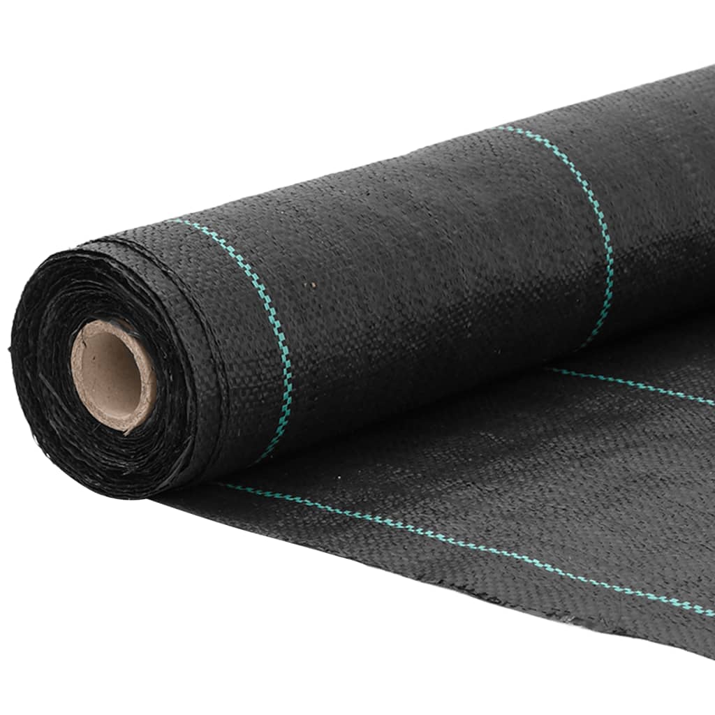 Fekete PP talajtakaró membrán 0,5x25 m 3