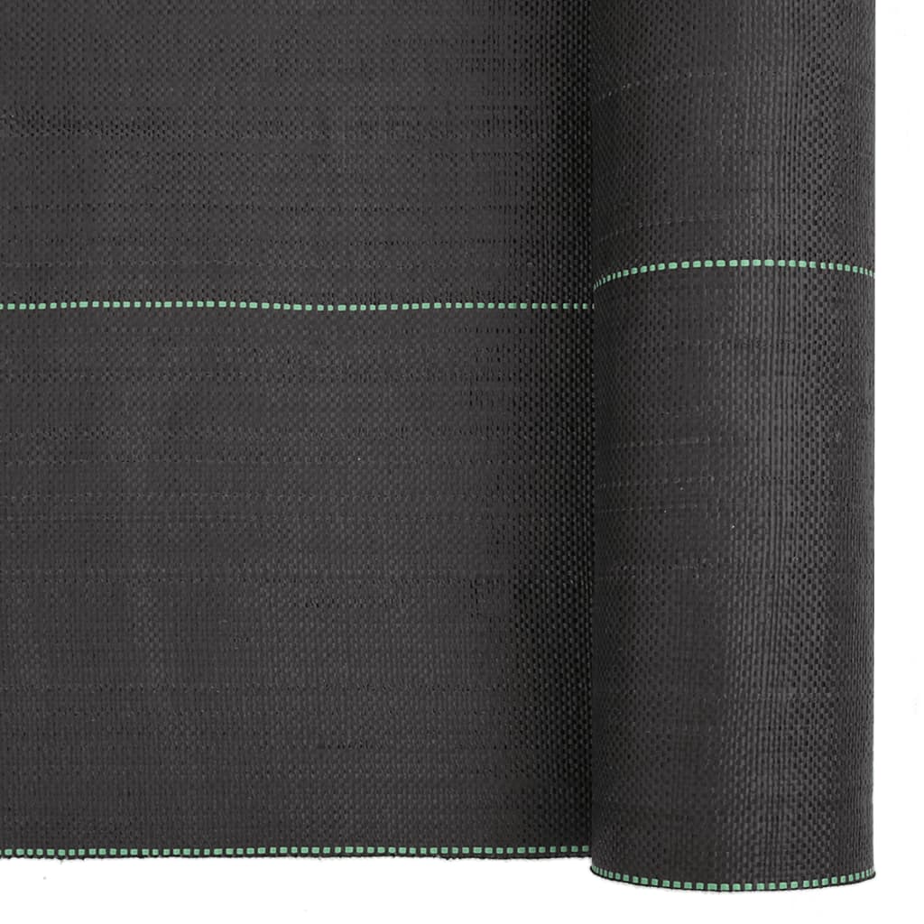 Fekete PP talajtakaró membrán 2x10 m 6