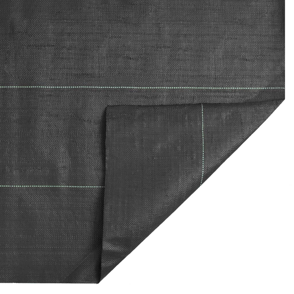 Fekete PP talajtakaró membrán 2x10 m 7