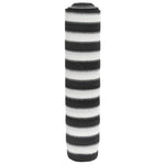 Antracitszürke és fehér HDPE belátásgátló háló 1,8x25 m 75 g/m²
