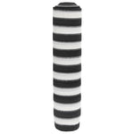 Antracitszürke és fehér HDPE belátásgátló háló 1,8x10m 150 g/m²