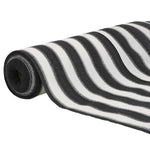 Antracitszürke és fehér HDPE belátásgátló háló 1,8x10m 150 g/m² 3