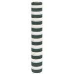 Zöld és fehér HDPE belátásgátló háló 1,8 x 25 m 195 g/m²