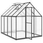 Antracitszürke alumínium melegház alapvázzal 224 x 169 x 195 cm 6
