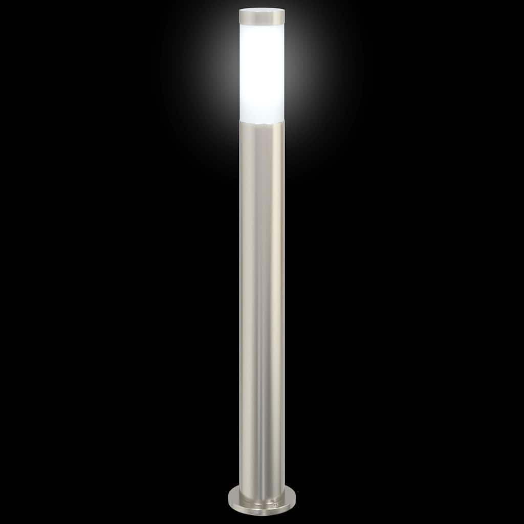 3 db kültéri lámpa 80 cm rozsdamentes acél IP44 5