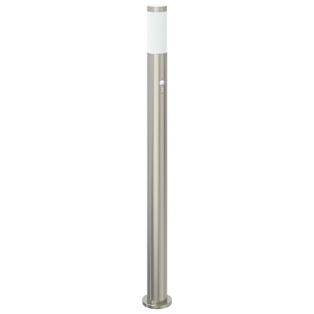 Szenzoros oszloplámpa 110 cm rozsdamentes acél IP44 2