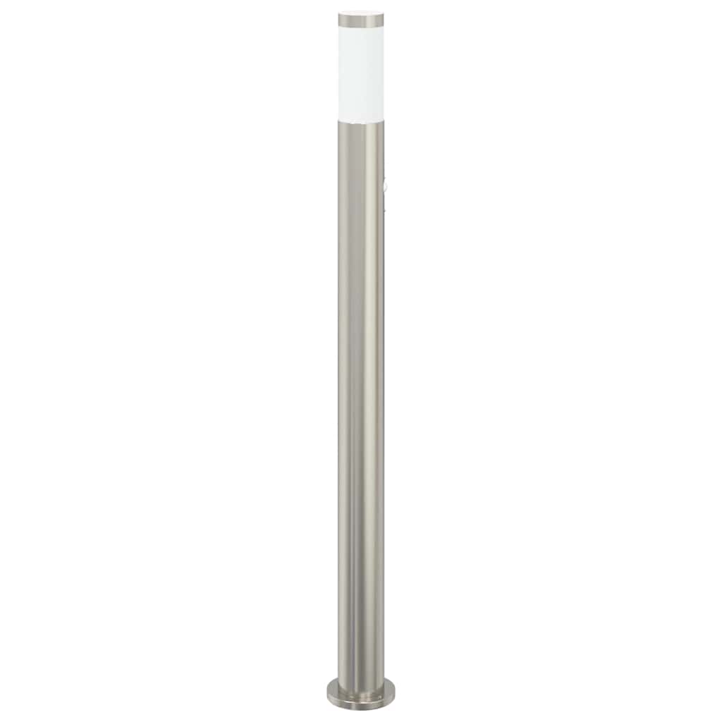 Szenzoros oszloplámpa 110 cm rozsdamentes acél IP44 4