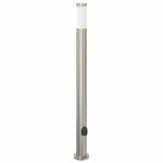 3 db rozsdamentes acélból készült konnektoros oszloplámpa 110 cm IP44 4