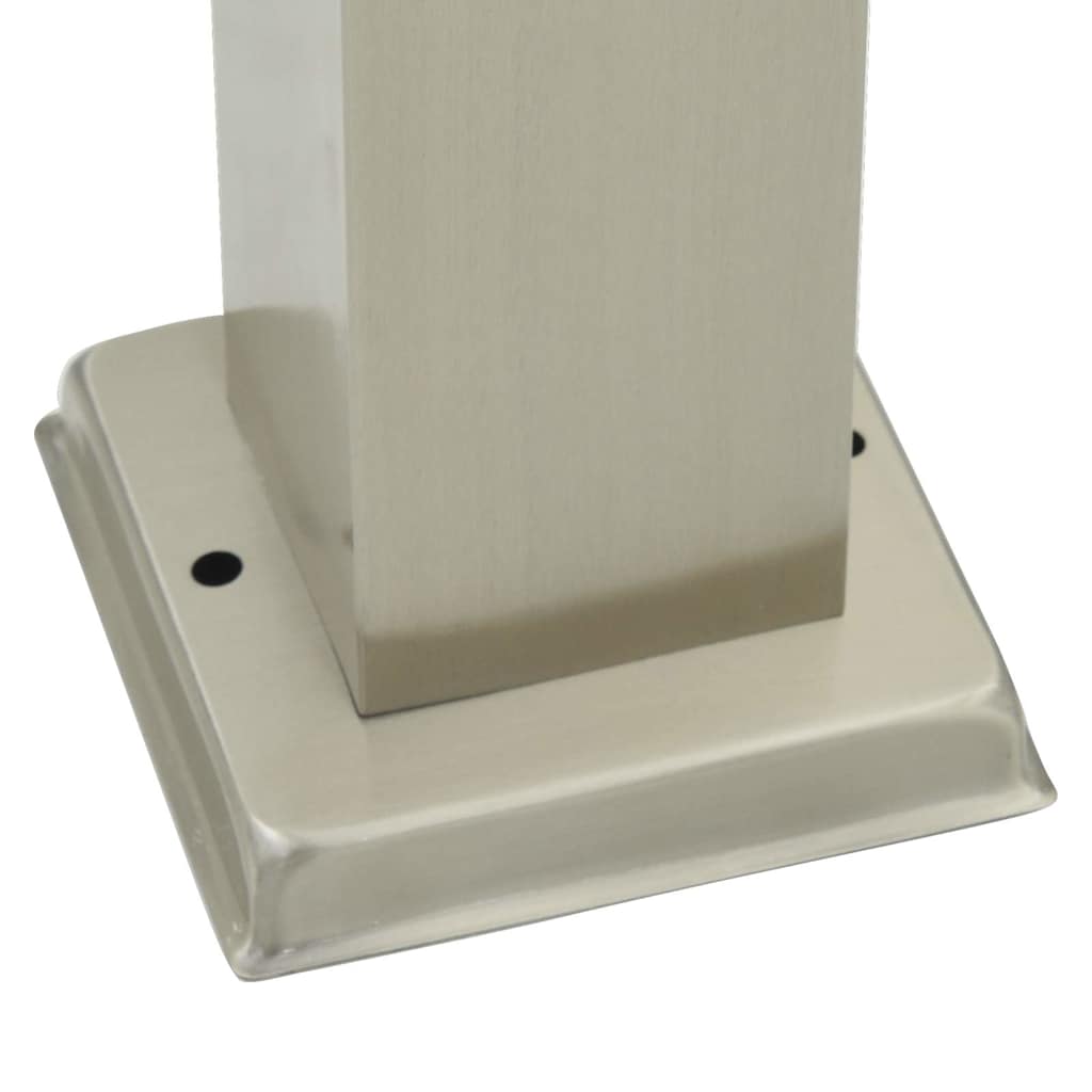 80 cm rozsdamentes acél oszloplámpa IP44 9
