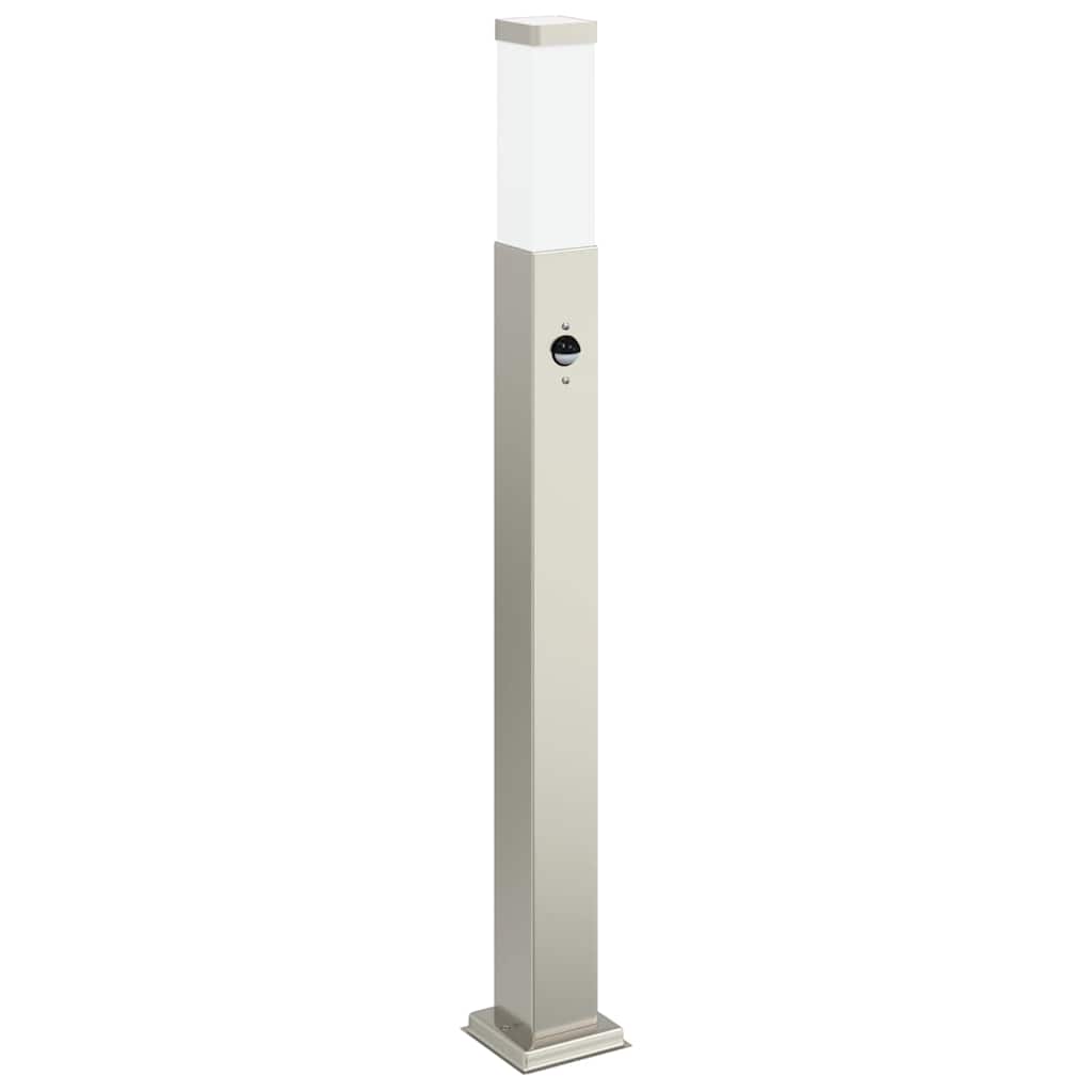 3 db szenzoros oszloplámpa 80 cm rozsdamentes acél IP44 4