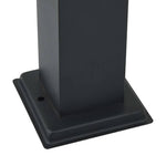 3 db szenzoros oszloplámpa 110 cm fekete IP44 9