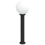 Oszloplámpa 80 cm fekete IP44 2
